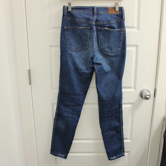 Madewell High Rise Skinny Size 26 Button Fly Distressed - Picture 3 of 3